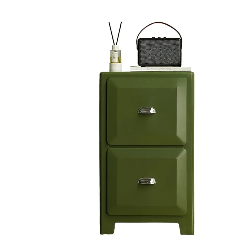 

Retro metal tin cabi net household living room sofa che st ca binet si de cabinet stora ge storag e drawer cab inet