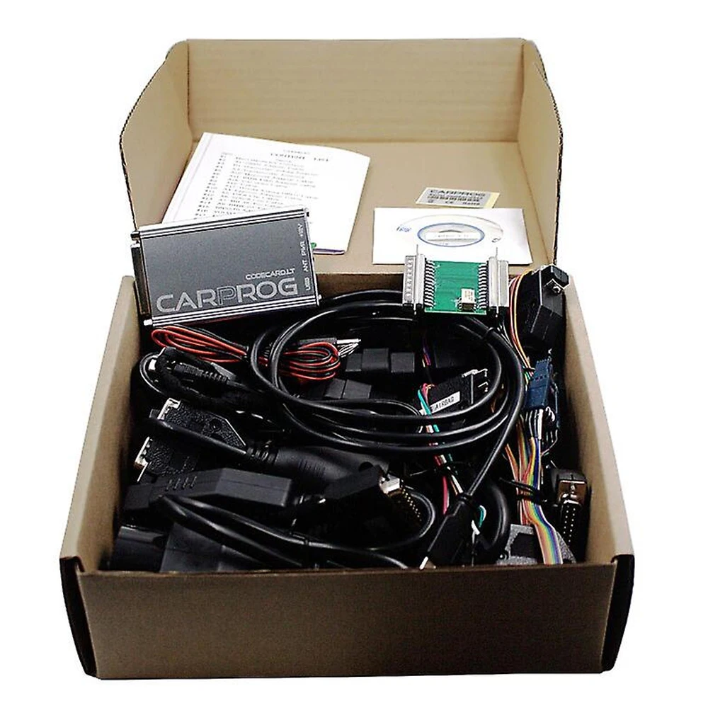 

Бесплатная клавиатура онлайн Carprog V8.21, полный набор инструментов для авторемонта, сброс подушки безопасности/радиокод/программатор ECU, идеальная версия SRS IMMO