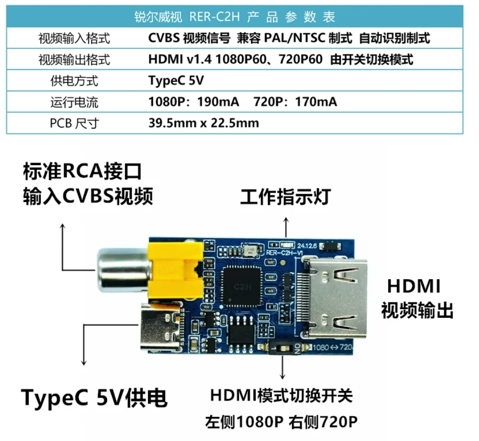 cvbs-to-hdmi-converter-analog-video-to-hdmi-1080p-output-module-compatible-with-pal-ntsc-for-tv-dvd-dvr
