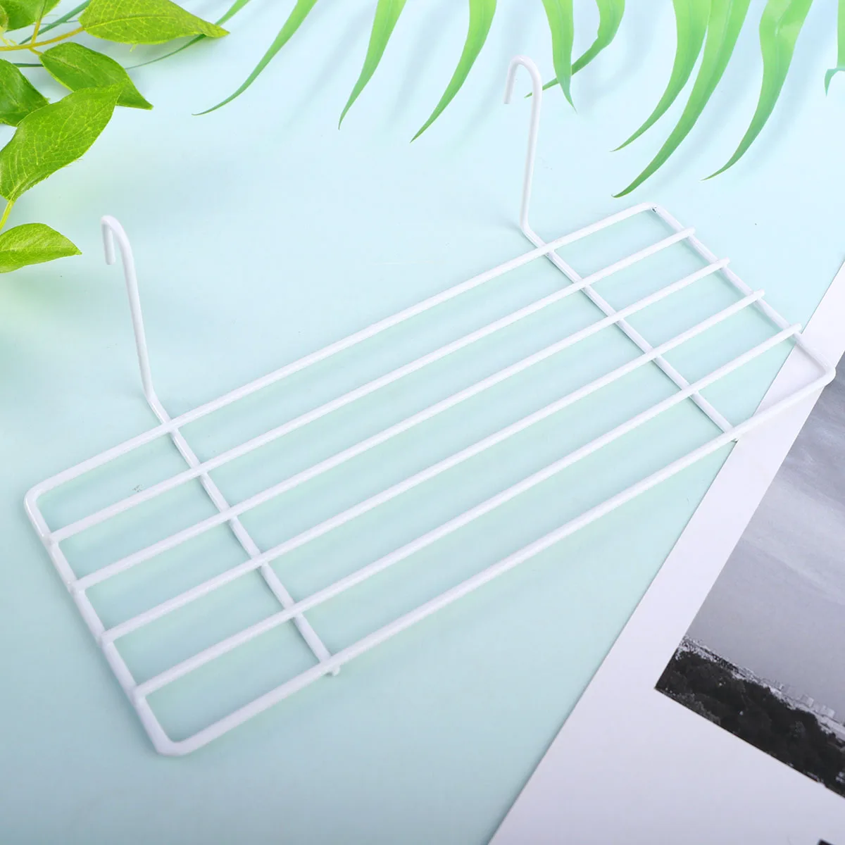 

1pc Parrot Perching Iron Frame Bird Cage Shelf Sturdy Metal Platform Easy Hanging Durable Playstand Wall Mounted Rack Accessory