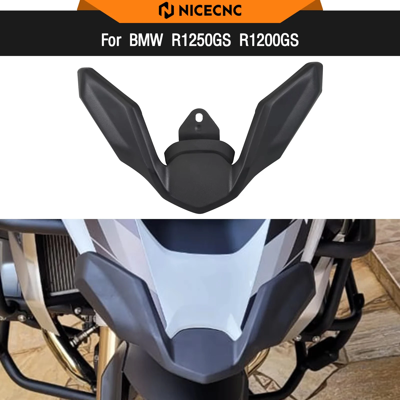 

Front Fender Beak Fairing Extension For BMW R1250GS R 1250 GS 2019-2023 2022 R1200GS LC R 1200 GS 2017-2019 R 1200GS LC 1250GS