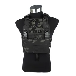 Cork Gear 94G3 Plate Carrier Laminated Laser Cut Tactical Vest MCBK Black Camo COG067