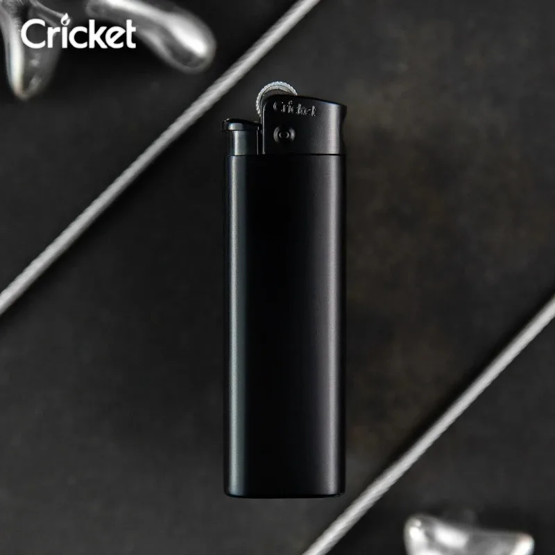 

Cricket Metal Torch Lighter Windproof Blue Flame Butane Lighter Flint Grinding Wheel Inflatable Lighter Men's Small Gift
