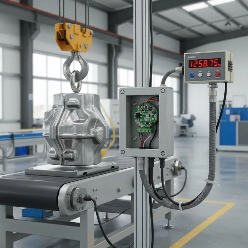 H7BC Precise RS485 Load Cell Amplifier For Load Cells Heavy Duty Industrial Automation Data Collection