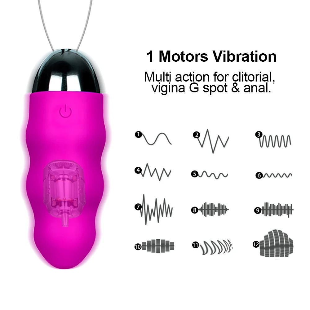 10 Speeds Vibrator Sex toys for Woman with Wireless Remote Control Waterproof Silent Bullet Egg USB Rechargeable toys for adult