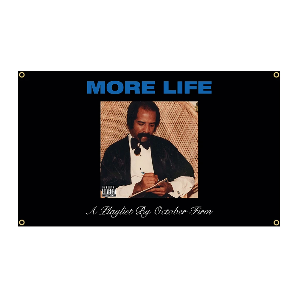 90x150 سنتيمتر أكثر الحياة العلم ألبوم الموسيقى نسيج راية لشريط البيرة البيت كلية غرفة النوم رجل الكهف الباب الخلفي والحفلات #1