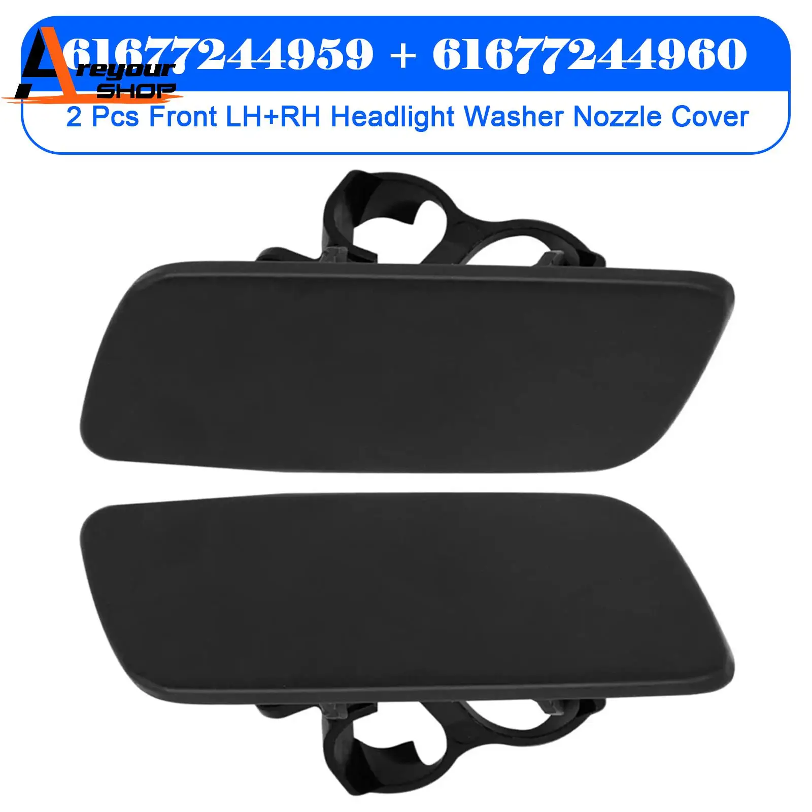 

Areyourshop 1 шт./1 пара крышек форсунок омывателя передних фар для Rolls-Royce Ghost 2010-2018