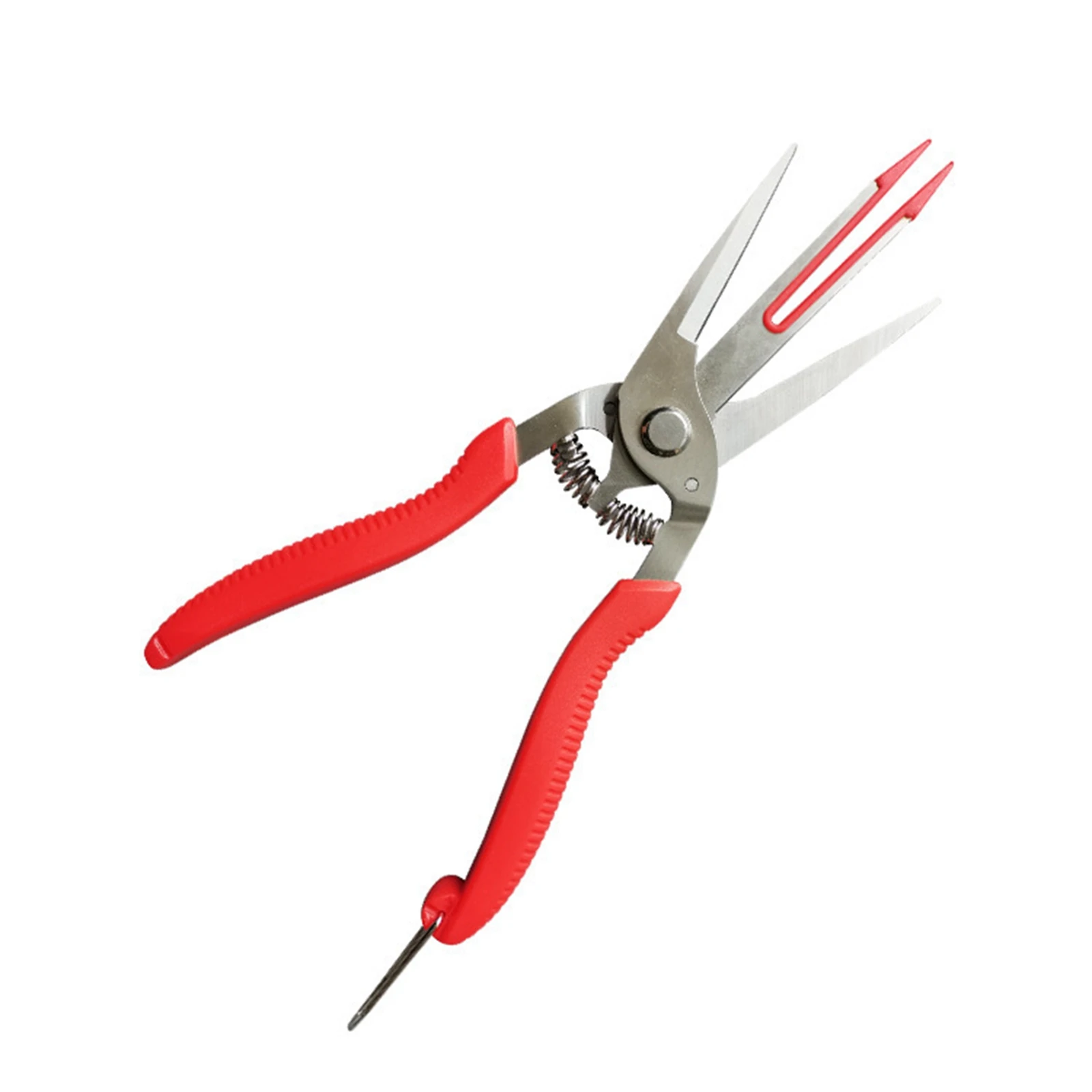 Tijeras de mano de doble filo para recolección de manzana, herramientas de jardín, DISEÑO DE DOBLE BOCA, tijeras finas para recolección de fruta,