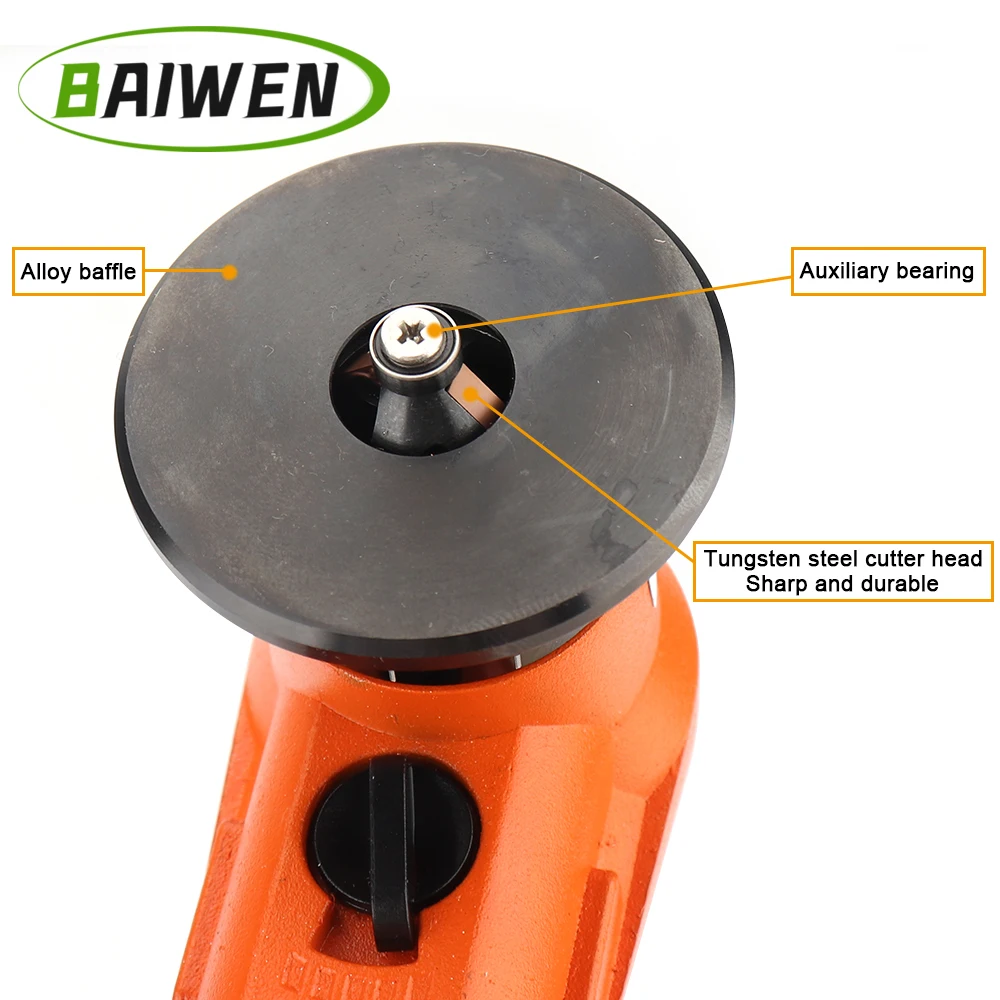 Handheld Pneumatic Chamfering Machine Mini Chamfer Machine Metal Trimming 45° Arc Beveling Machine Air Tools for Deburring