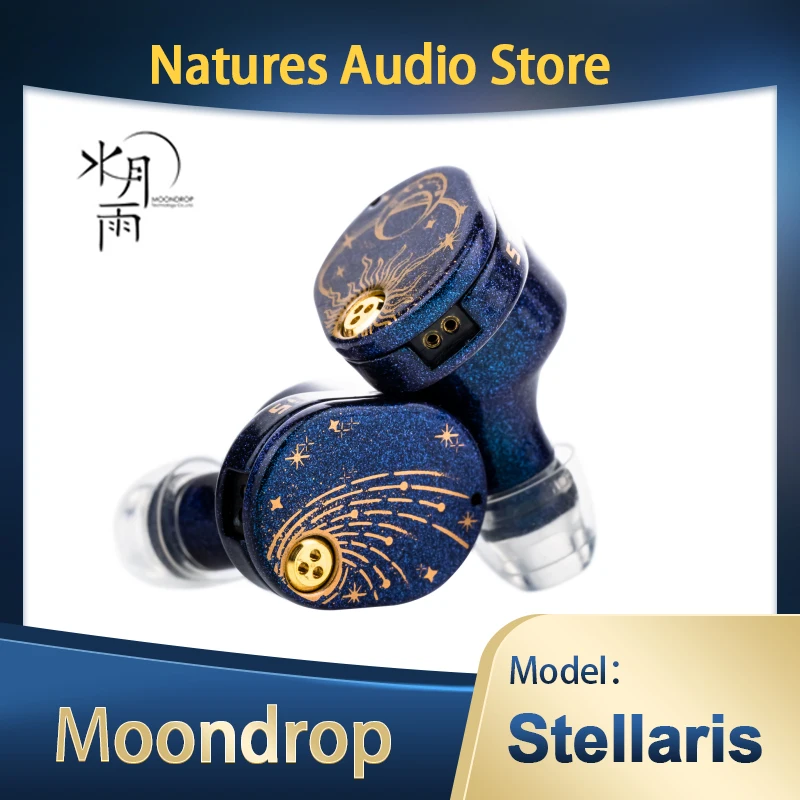 

Moondrop Stellaris 14.5mm Planar Magnetic Driver IEM HIFI In-Ear Earphones monitor Orthodynamic Earplugs With Replaceable cable