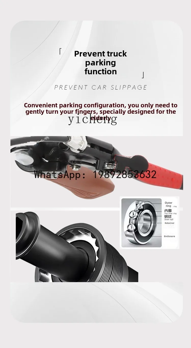 AB Transport ältere Menschen Dreirad Fahrrad Erwachsene Fahrrad menschliches Dreirad ältere leichte Ladung Dreirad