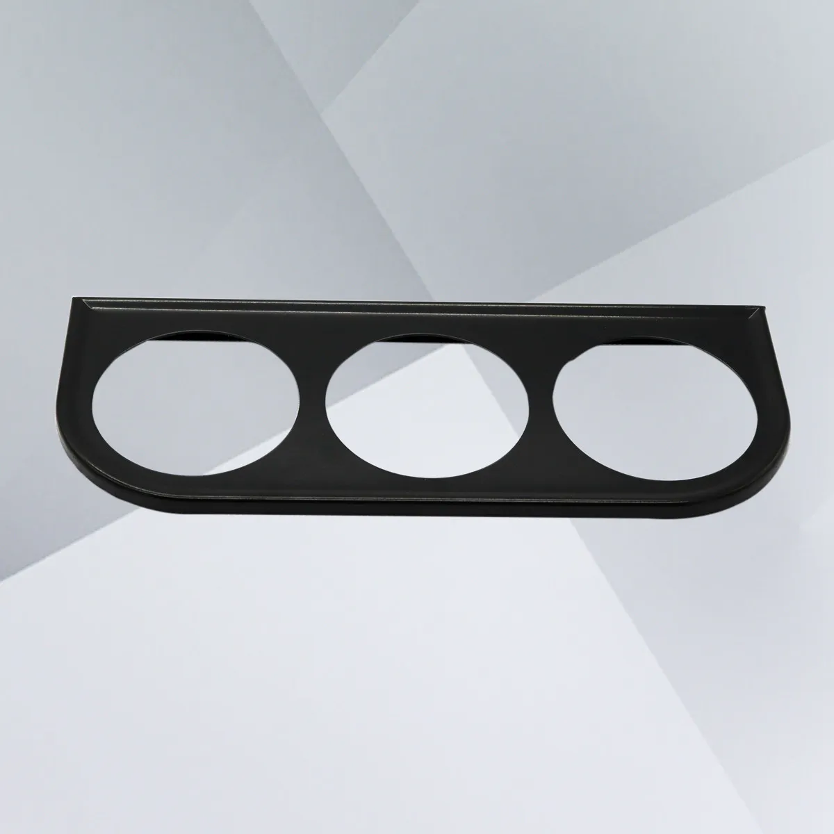 Universal Car Gauge Mount Bracket Black Abs Plastic Auto Meter Holder Car Gauge Mount Dashboard Triple Meter Cup