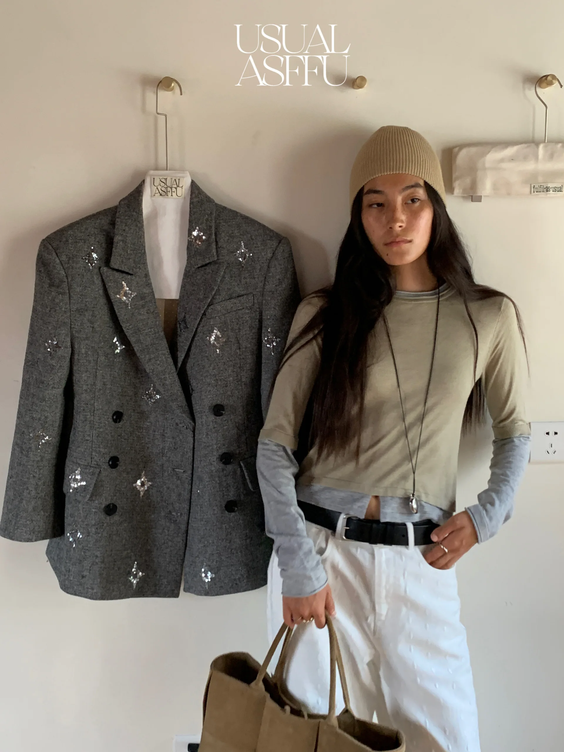 

Вязаный базовый топ Miu Sle с цветовыми блоками, простой дизайн, женская модная осенняя футболка с длинным рукавом и круглым вырезом, для повседневной носки