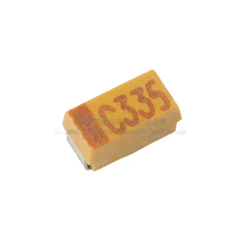 

20pcs/Xiangjiang/1206 Patch Tantalum Capacitor Type A 3.3uF(335) 10% 16V CA45-A016K335T