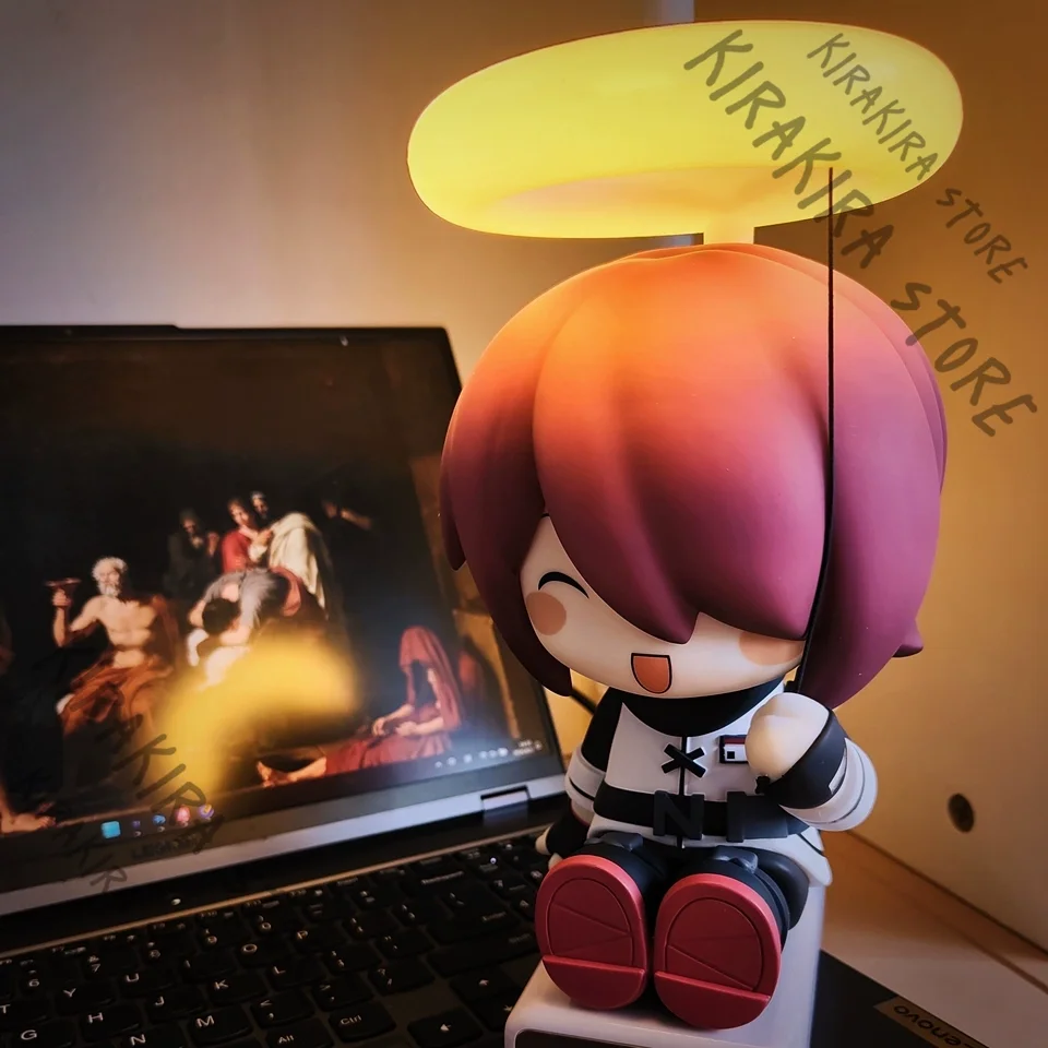 

Arknights Exusiai Figurine Q Version Garage Kits Official Genuine Collector's Edition Kawaii Model Kit Light Source