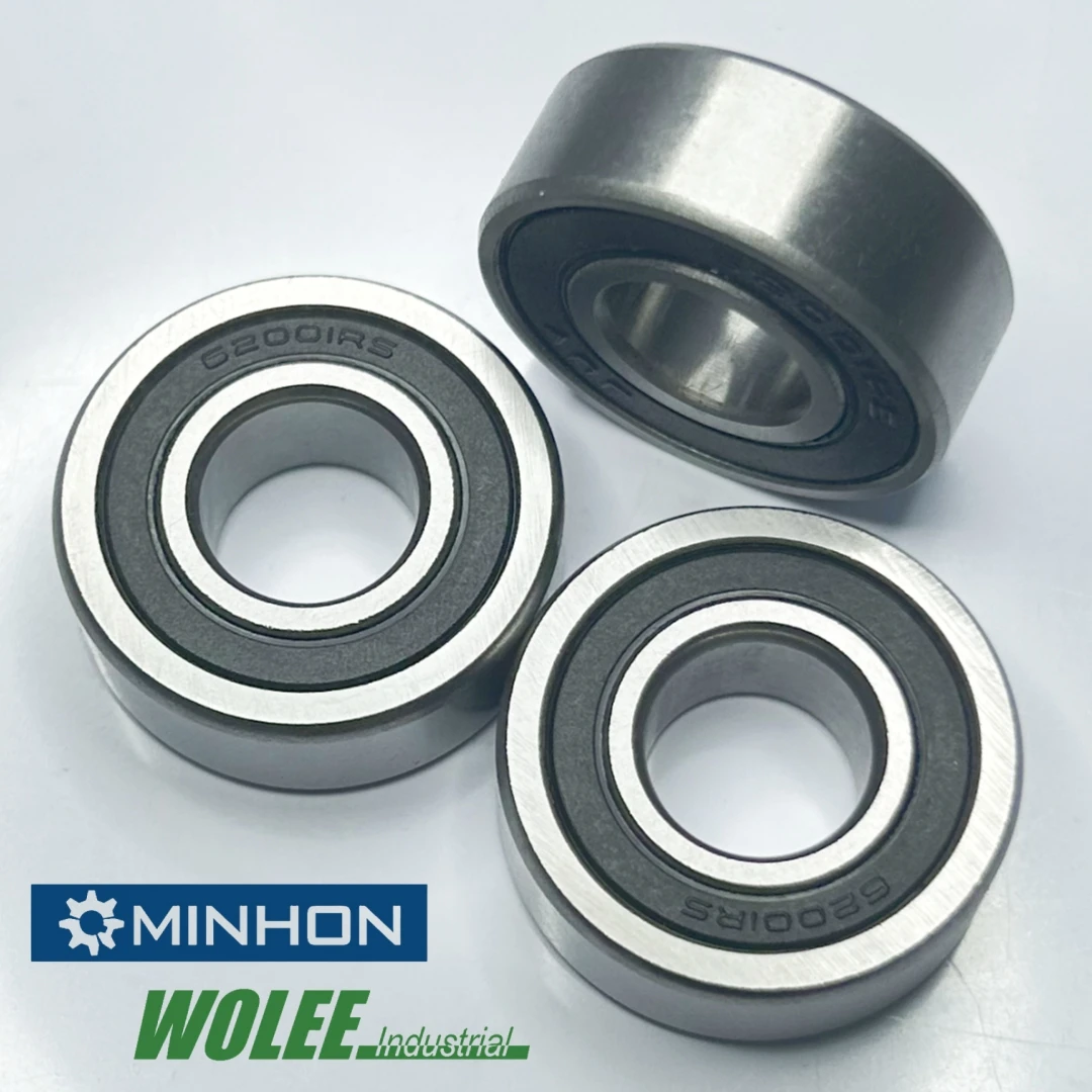 62001-2RS Cuscinetti a sfere a gola profonda in miniatura Dimensioni 12*28*10 mm