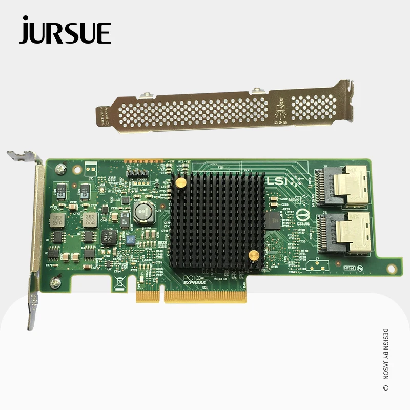 

LSI 9217-8i RAID Controller Card 6Gbs SAS SATA PCI-E 3.0 HBA FW: P20 IT Mode For ZFS FreeNAS unRAID Expander Card