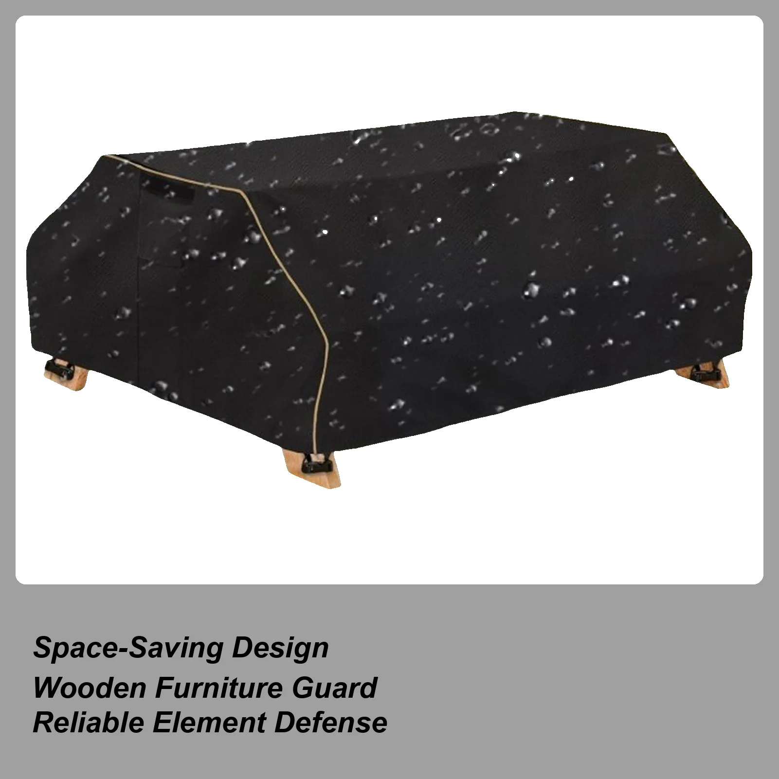 

Picnic Bench Covers Outdoor Furniture Protection With Drawstring Waterproof Seat Cover For Garden Home Patio Picnic Camping