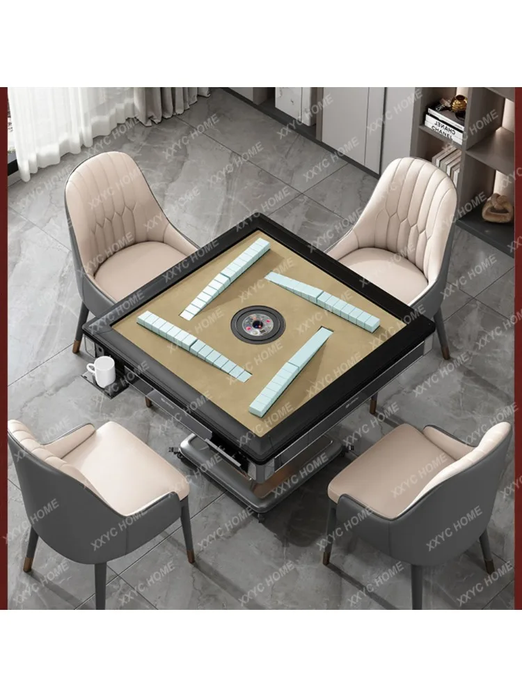 Mahjong Machine Automatic Dining Table Dual-Use Electric Folding Mahjong Table Household Mahjong