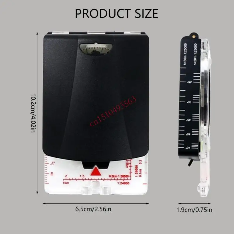 

448C Map Reading Compasses Orienteering Map Compasses Sighting Mirror Compasses Survival Tool Outdoor Camping Accessories