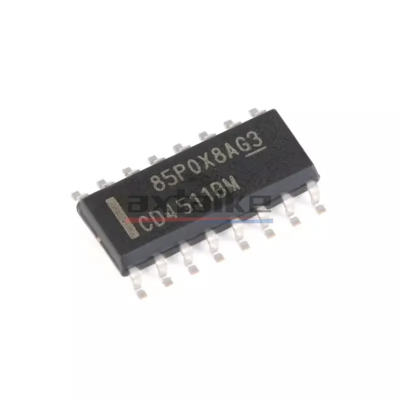 20PCS CD4511 DIP-16 SOP-16 CD4511BE CD4511BM HCF4511BEY HEF4511BP HEF4511BT CD4511B BCD-to-7 SegmentLatch Decoder Driver IC