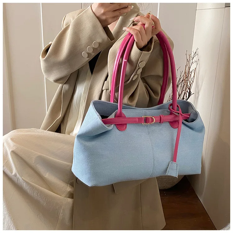 Fashionable Versatile Casual Large-Capacity Shoulder Bag for Women description 20