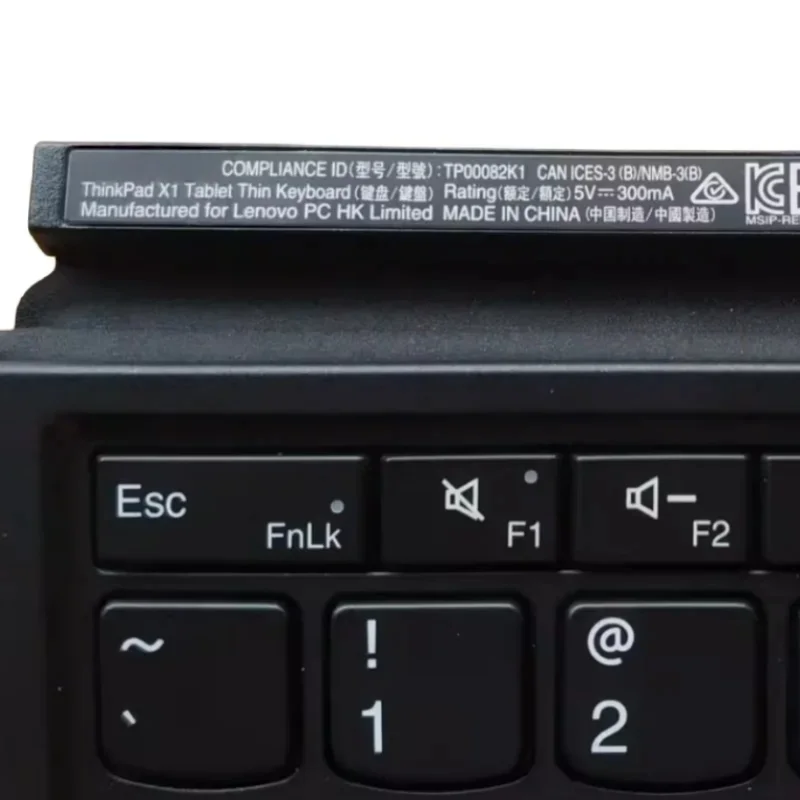 New original 2016 2017 For Lenovo Thinkpad X1 Tablet X1 T1st Ge1 Gen2 Portable External Docking Backlight US Keyboard Red Black - Image 2