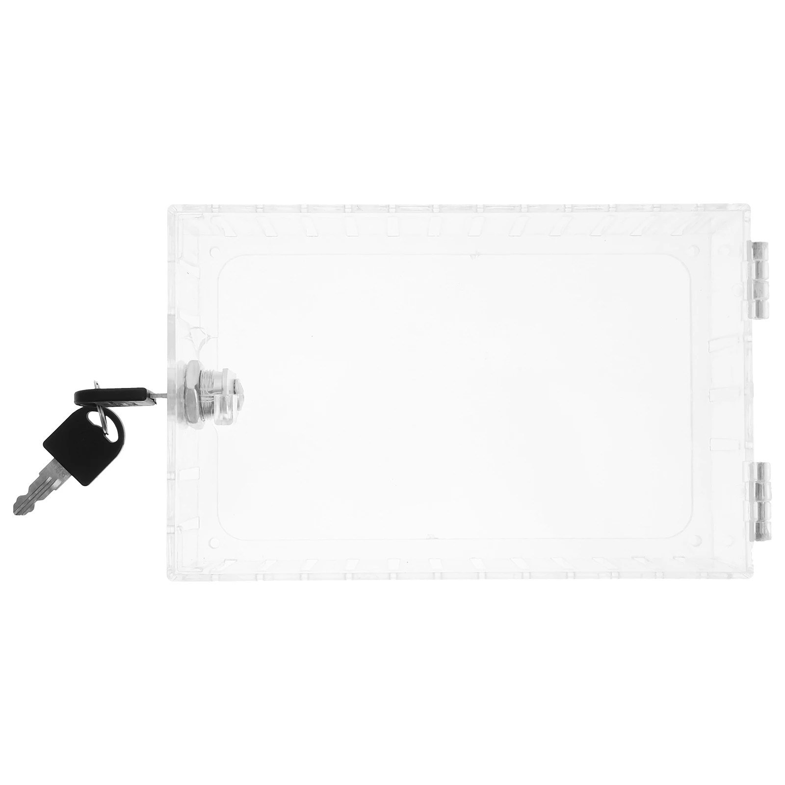 

Thermostat Protective Cover Clear Lockable Ventilated Compatible Smart Thermostats Air Conditioner Transparent Guard