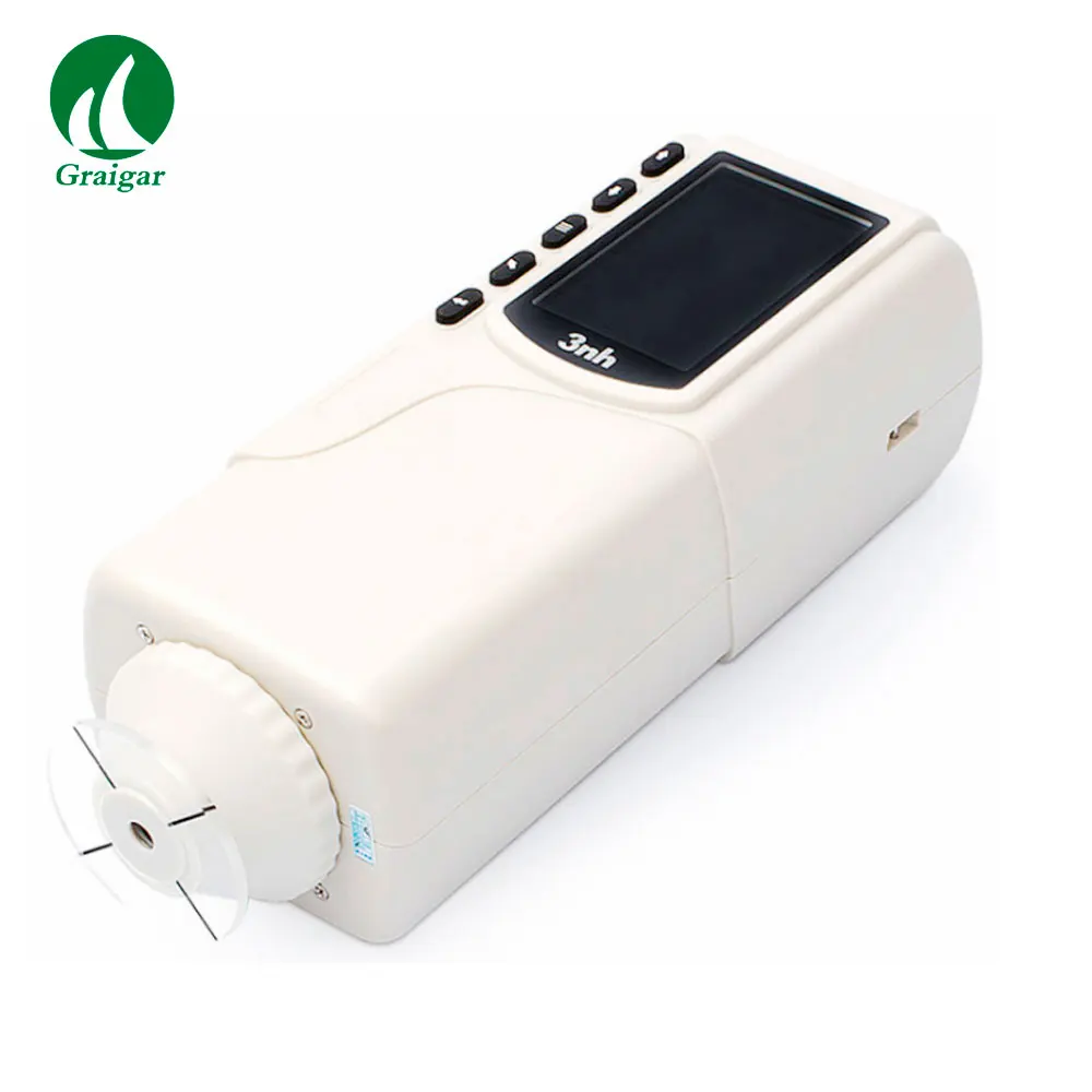 NR60CP Industrial Colorimeter Double Apertures Color Meter 8mm And 4mm Digital Color Analyzer Spectrophotometer