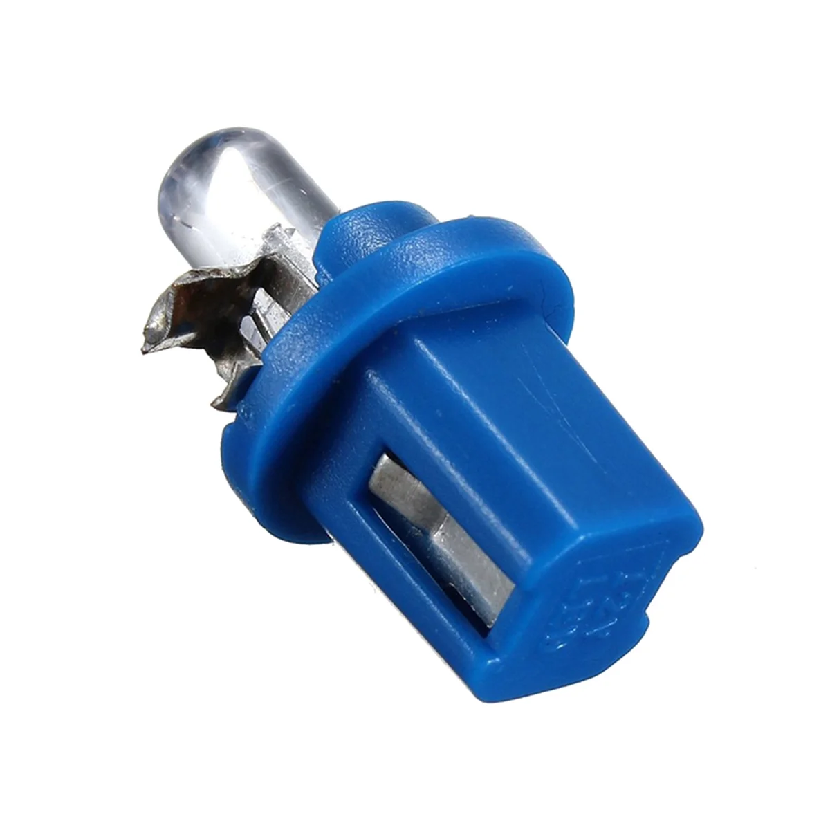 Bombilla LED para salpicadero de coche, lámpara piezas T5 con soporte, Sintonización azul, 10 B8-5D