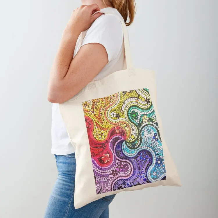 

Gaudi Barselona mosaic Tote Bag Women's shopper tote bags cloth bags Women's shopping bag Shopper