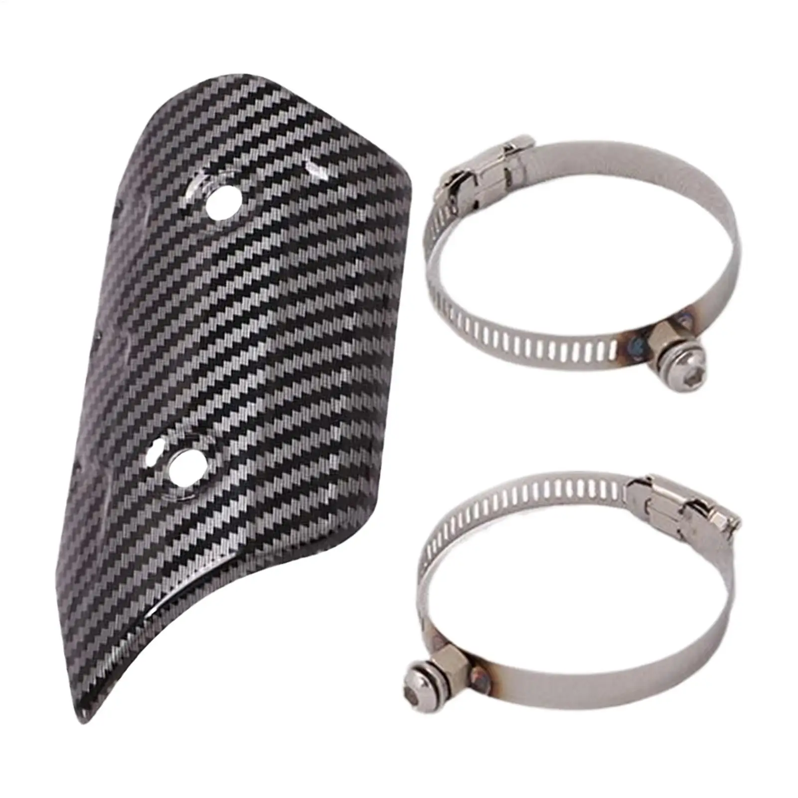 オートバイの脚熱シールド-タッチ可能-アンチホットプロテクター-パイプヒートシールドプロテクター-乗馬用-屋外保護-通勤安全