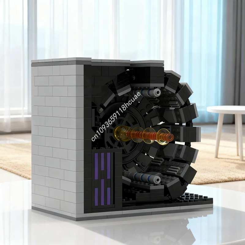 

644pcs MOC Death Star Tributary Beam Battle Model Building Blocks Festivals Gifts Construction Assemble Brick Toys Birthday