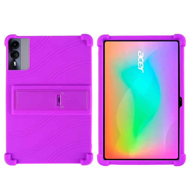 Case for Acer Sospiro AS20WF Tablet 11 Inch Tablet, Kids Friendly Soft Silicone Adjustable Stand Cover Protective Sleeve