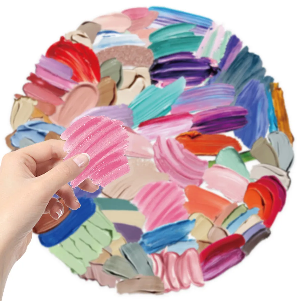 60 قطعة لوحة كرتونية شفافة حزمة ملصقات مقاومة للماء PET شفافة لسجل القصاصات الغيتار دفتر ديكور تسجيل متجر YourLife