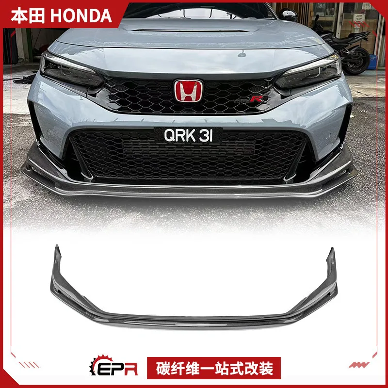 

Suitable for Honda Civic TypeR FL5 SPOON carbon brazing front lip front shovel front lower lip retrofit