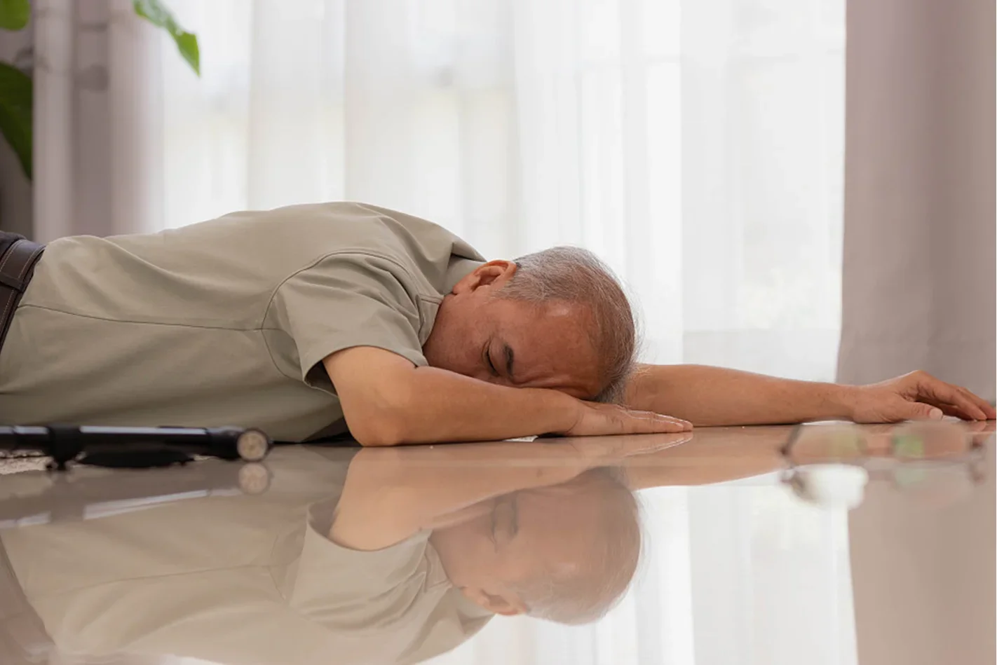 YS-H60-3  Fall Down Sensor  Elderly Fall Detector Body Sensing Detection Security Alarm for Elderly Care Presence Sensor