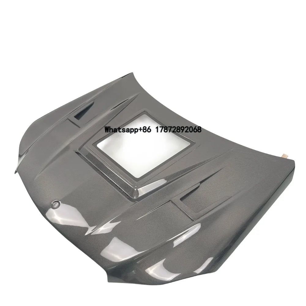 

W212 E63 Transparent Glass Carbon Fiber Hood for E-Class W212 E63 2013-2016