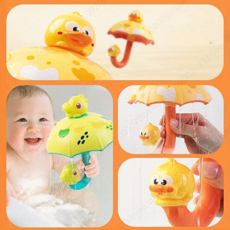 Anatra/dinosauro Giocattoli da bagnetto per bambini Tartaruga da bagno per bambini Tartaruga da nuoto carina Piscina di anatra Giocattolo da spiaggia Piscina Giocattolo da bagno