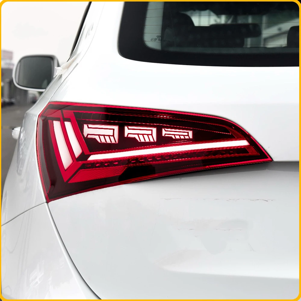 

Highlight Taillights Assembly For Audi Q5 8R 2008-2018 Plug and Play Upgrade Auto LED Back Lamps Car Tool Streamer Turn Light