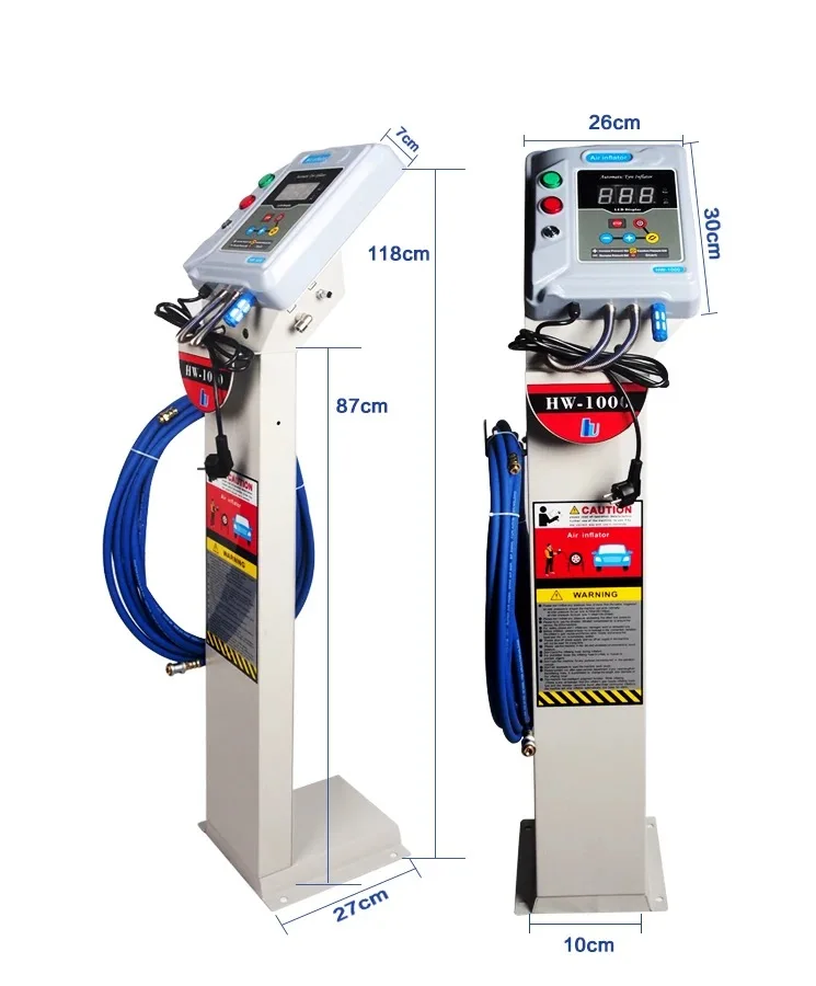 Intelligent Tire Inflator Machine Car Tire Pump Workshop Tire Inflat Machine