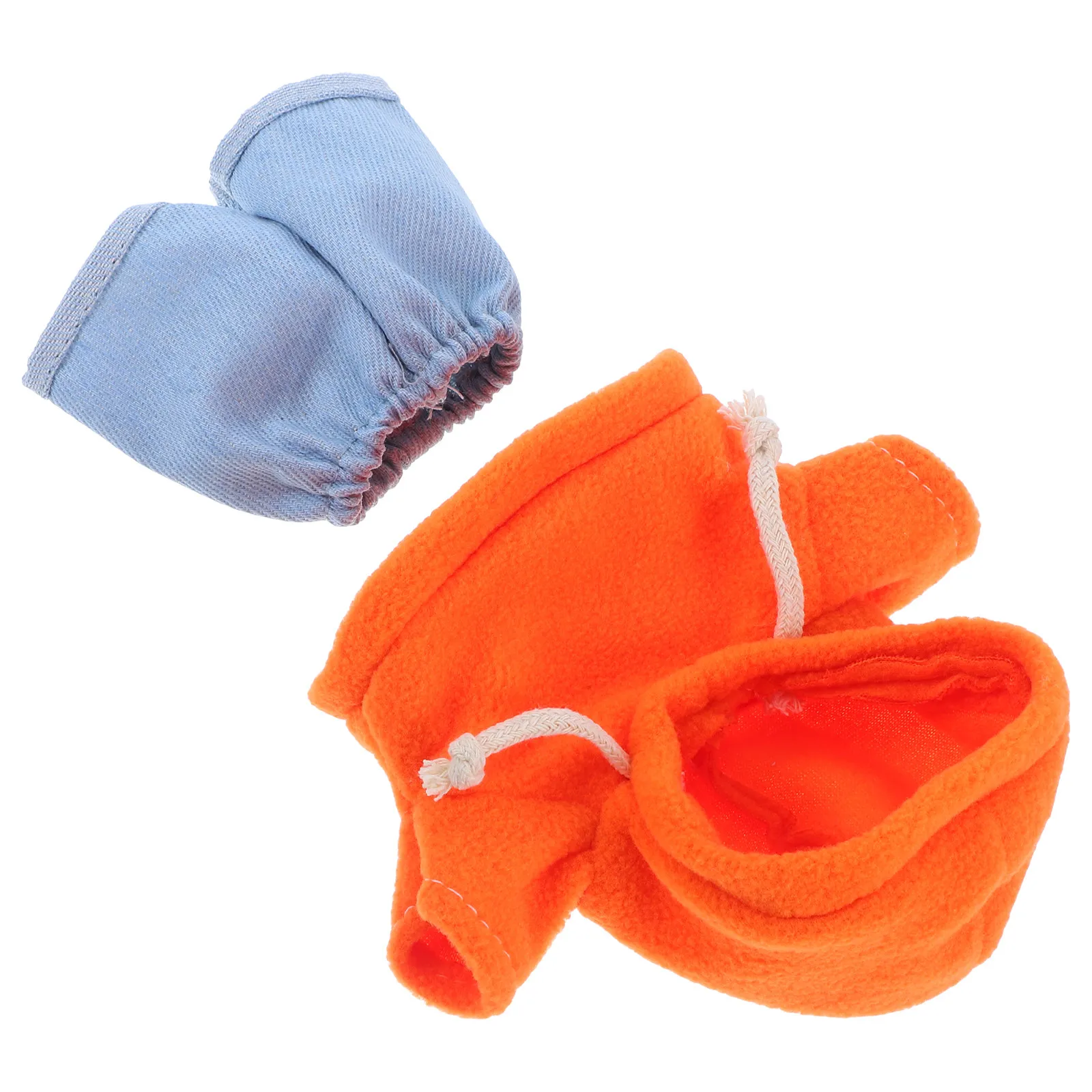 

1Set Comfortable Wear-Resistant Hoodie and Pant Set for 20Cm Stuffed Bear Ideal Display Playtime Mini Animal Costume Clothing