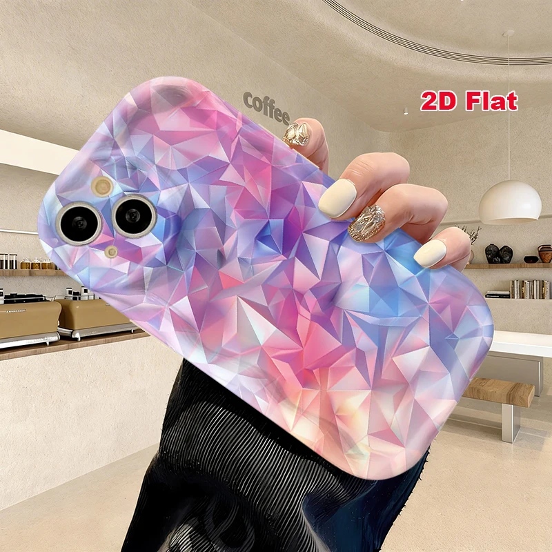 2D Flat Soft Silicone Phone Case For iPhone 17 Pro Max 16 18 Pro 13 11 15 14 Plus 12 17 16E 17Promax Shockproof Transparent Funda Cover