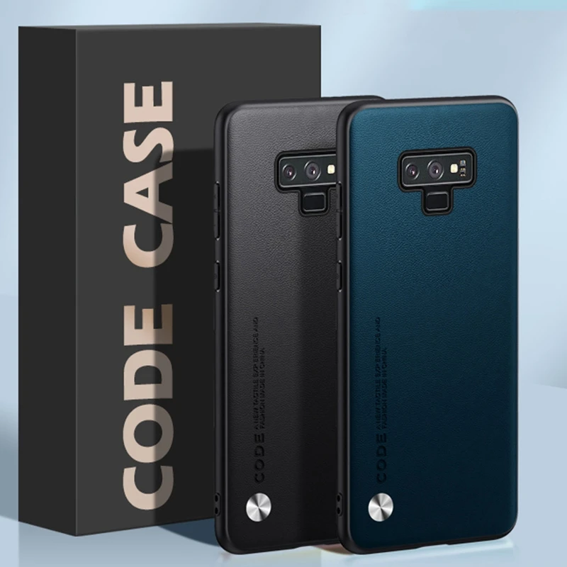 Luxury PU Leather Case For Samsung Galaxy Note 9 Back Cover Silicone Protection Phone Case For Samsung Note 8 Note8 Note9 Coque