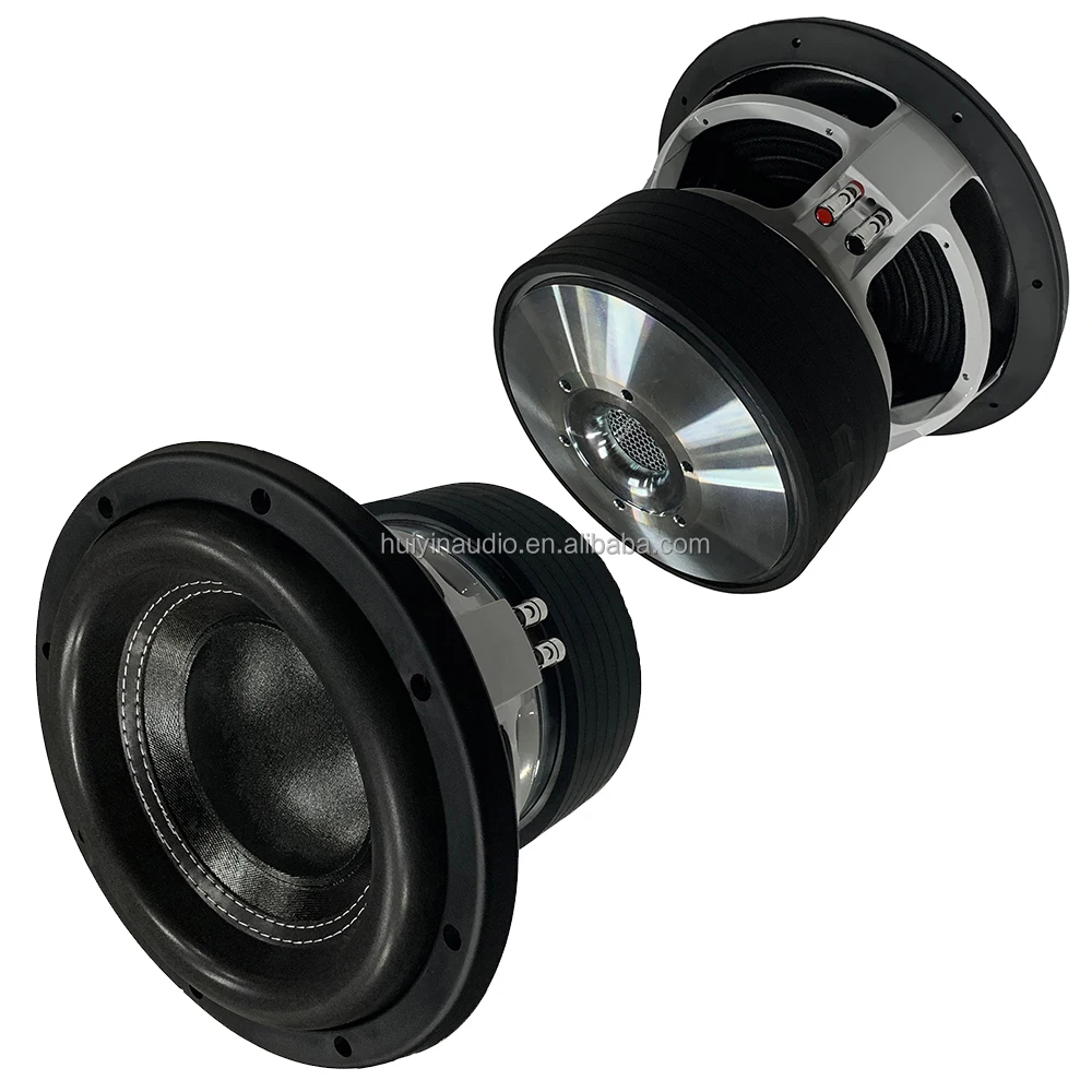 

10-дюймовый автомобильный сабвуфер с двойной катушкой, мощность 1500 Вт RMS, напряжение 12 В постоянного тока, для автолюбителей, ATV и UTV