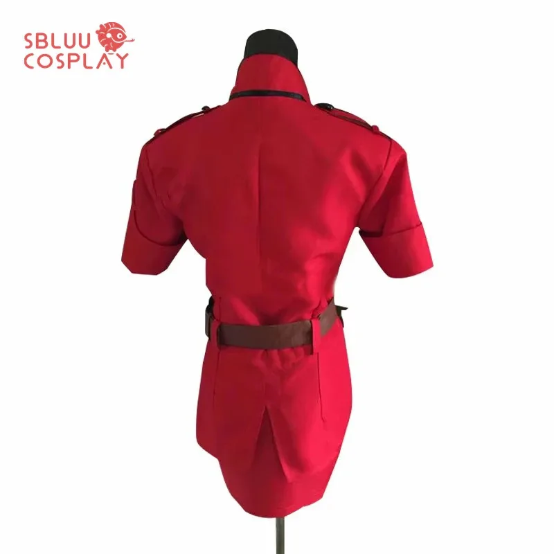 Anime Hellsing Herushingu Seras Victoria Costume cosplay rosso con calzini su misura di qualsiasi dimensione