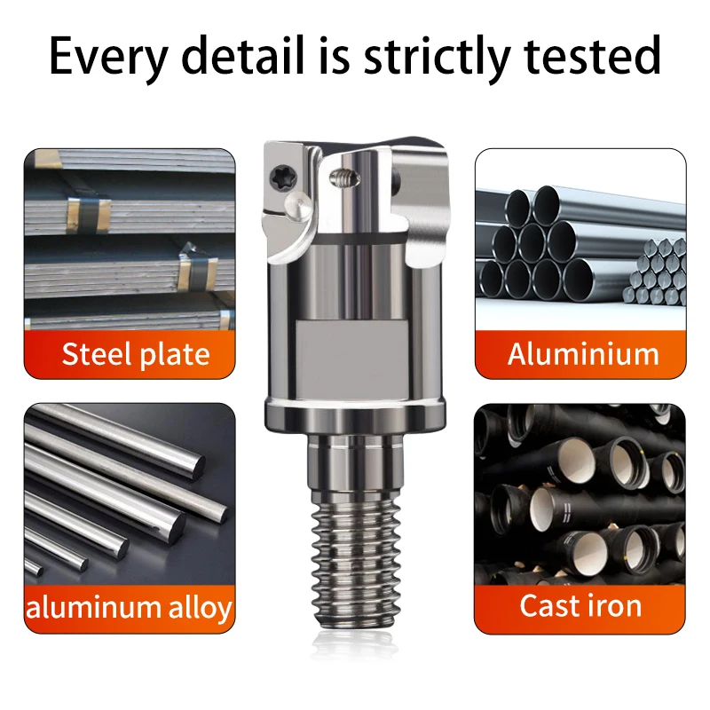 BAP3/4 filettatura fresa testa divisa resistente alle vibrazioni fresa testa tipo di bloccaggio fresa testa tornio CNC strumento