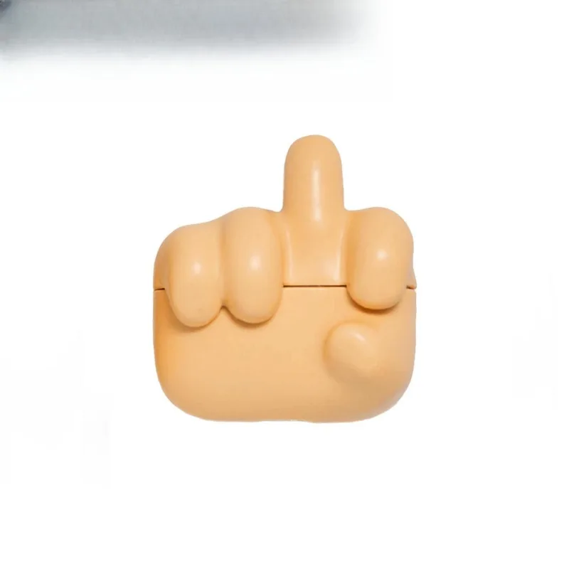 

Apple earphone protective case, hand shape earphone case.