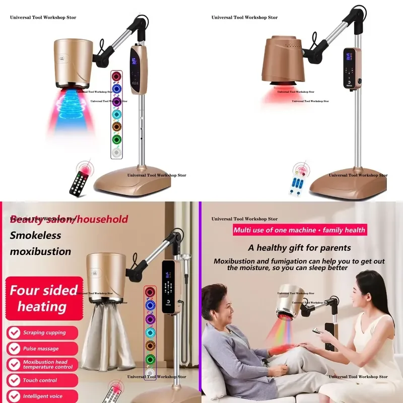 Portable Moxibustion Instrument Box for Household Use for Palace Cold Physiotherapy and Fumigation for Health and Beauty