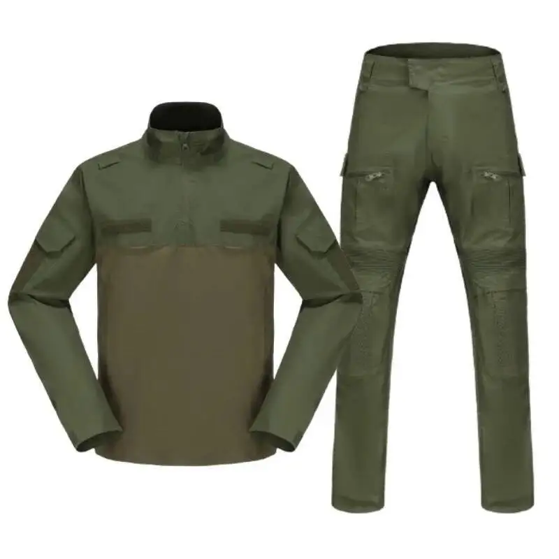 

G Uniform Suits Men Outdoor Camouflage Hunting Combat Clothes Wear Resistant Long Sleeve Training Tactical Shirt Pants